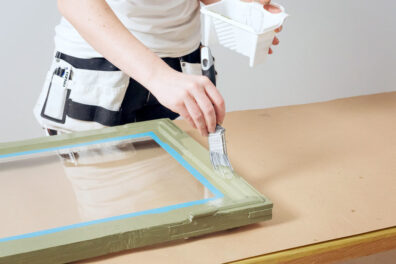 ikkunoiden maalaaminen