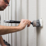 Platinum Long Angle Brush julkisivun yksityiskohtien maalaukseen