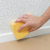 Anza Sponge liimajäämien pesuun tapetoitaessa